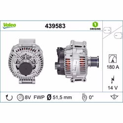 Alternateur VALEO ORIGINS NEW VALEO 439583