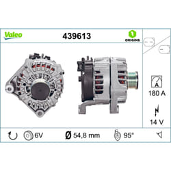 Alternateur VALEO ORIGINS NEW VALEO 439613