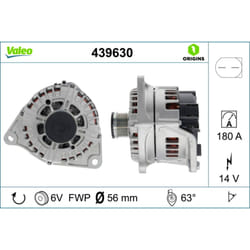 Alternateur VALEO ORIGINS NEW VALEO 439630