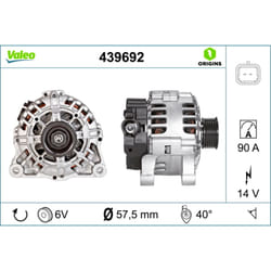 Alternateur VALEO 439692
