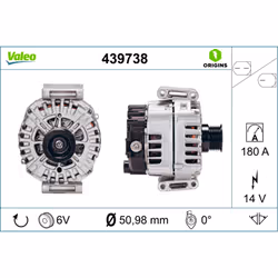 Alternateur VALEO ORIGINS NEW VALEO 439738