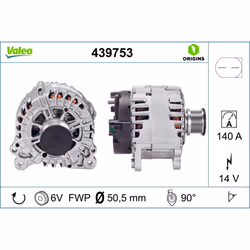 Alternateur VALEO 439753
