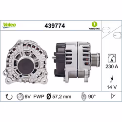 Alternateur VALEO ORIGINS NEW VALEO 439774