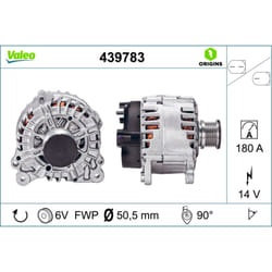 Alternateur VALEO 439783