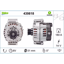 Alternateur VALEO ORIGINS NEW VALEO 439818
