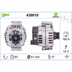 Alternateur VALEO ORIGINS NEW VALEO 439819