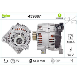 Alternateur VALEO 439887