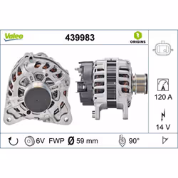 Alternateur VALEO ORIGINS NEW VALEO 439983