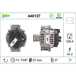 Alternateur VALEO 440127