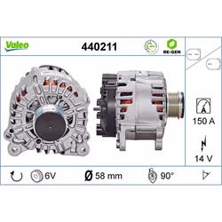 Alternateur VALEO 440211