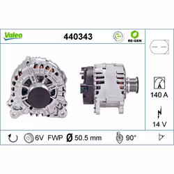 Alternateur VALEO 440343