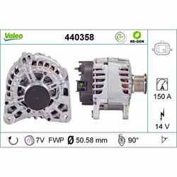 Alternateur VALEO 440358