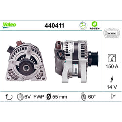 Alternateur VALEO 440411