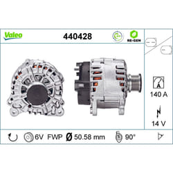 Alternateur VALEO 440428
