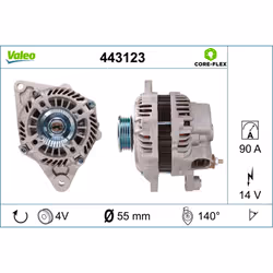 Alternateur VALEO 443123