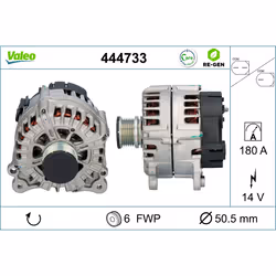 Alternateur VALEO RE-GEN AT VALEO 444733