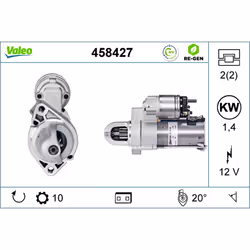 Démarreur VALEO 458427
