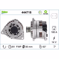 Alternateur VALEO 444718