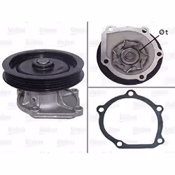 Pompe à eau - VALEO - 506610 - PAE TOYOTA Corolla Paseo Starlet