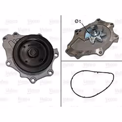 Pompe à eau - VALEO - 506905 - PAE TOYOTA Avensis Corolla Rav 4 III