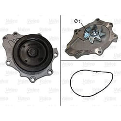 Pompe à eau - VALEO - 506905 - PAE TOYOTA Avensis Corolla Rav 4 III