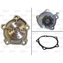 Pompe à eau - VALEO - 506975 - PAE FIAT Sedici / SUZUKI Swift II & III