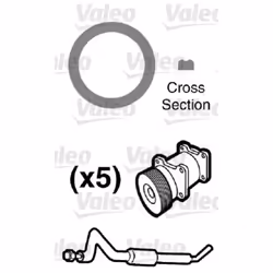 Kit de conversion, climatisation VALEO 509550