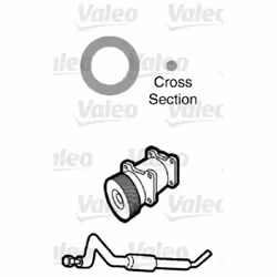 Joint d'étanchéité, tuyau de liquide de refroidissement VALEO 509749