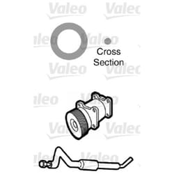 Joint d'étanchéité, tuyau de liquide de refroidissement VALEO 509749