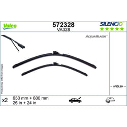 Balais d'essuie-glace plats VALEO VAL572328