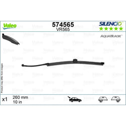Balais d'essuie-glace plats VALEO VAL574565