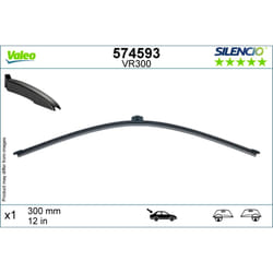 Balai d'essuie-glace VALEO 574593, Silencio, 285mm, Arrière, 1 pièce