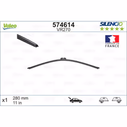 Balai d'essuie-glace VALEO 574614, Silencio Xtrm VR270, 280mm, Arrière, 1 pièce - Vue supplémentaire 5