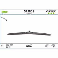 Balai d'essuie-glace VALEO 575831, First Blade VFH55, 550mm, Avant, 1 pièce - Vue supplémentaire 4