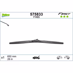 Balai d'essuie-glace VALEO 575833, First Blade VFH65, 650mm, Avant, 1 pièce - Vue supplémentaire 4