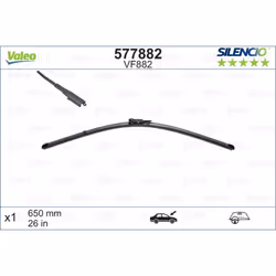 Balai d'essuie-glace VALEO 577882, Silencio Xtrm VF882, 650mm, Avant, 1 pièce - Vue supplémentaire 4