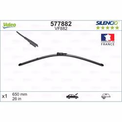 Balai d'essuie-glace VALEO 577882, Silencio Xtrm VF882, 650mm, Avant, 1 pièce - Vue supplémentaire 5