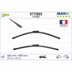 Balai d'essuie-glace VALEO 577885, Silencio Xtrm VF885, 680mm, Avant, 2 pièce - Vue supplémentaire 5