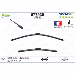 Balai d'essuie-glace VALEO 577930, Silencio VF930, 680+425mm, Avant, 2 pièce - Vue supplémentaire 5
