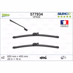 Balai d'essuie-glace VALEO 577934, Silencio Xtrm VF934, 650+400mm, 2 pièce - Vue supplémentaire 5