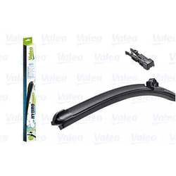 Balai d&#039;essuie-glace Valeo Hydroconnect 578512 600mm avant Sans Cadre pour véhicules avec direction à gauche 24Pouce Fixation par crochet(s)