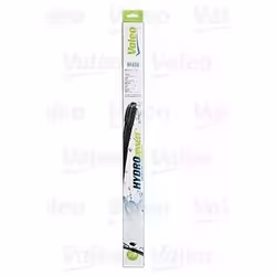 Balai d&#039;essuie-glace Valeo Hydroconnect 578512 600mm avant Sans Cadre pour véhicules avec direction à gauche 24Pouce Fixation par crochet(s)