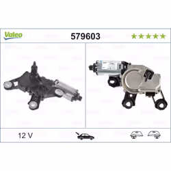 Moteur d'essuie-glace VALEO 579603 - Vue supplémentaire 6