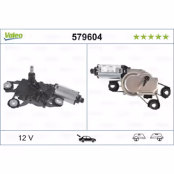 Moteur d'essuie-glace VALEO 579604 - Vue supplémentaire 6
