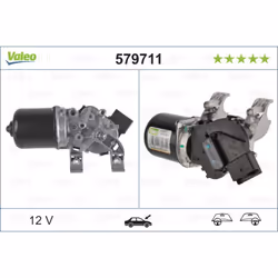 Moteur d'essuie-glace VALEO 579711