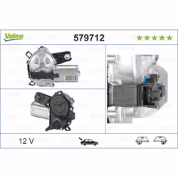 Moteur d'essuie-glace VALEO 579712