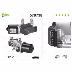 Moteur d'essuie-glace VALEO 579738 - Vue supplémentaire 2