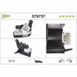 Moteur d'essuie-glace VALEO 579757