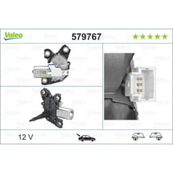 Moteur d'essuie-glace VALEO 579767
