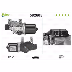 Moteur d'essuie-glace VALEO 582605